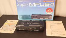 Load image into Gallery viewer, Roland SuperMPU64 USB Midi Interface 4-In 4-Out with box, CD ROM, manual
