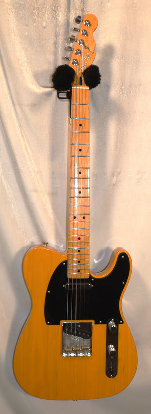 Fender Made in Mexico Special Edition Deluxe Ash Telecaster Butterscotch Blonde Ash Body Maple Fretboard used 2018