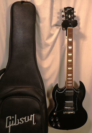 Gibson SG Standard Ebony Chrome Hardware Left-Handed used 2022 SGS00LEBCH1
