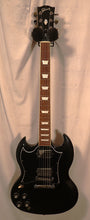 Load image into Gallery viewer, Gibson SG Standard Ebony Chrome Hardware Left-Handed used 2022 SGS00LEBCH1
