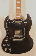 Load image into Gallery viewer, Gibson SG Standard Ebony Chrome Hardware Left-Handed used 2022 SGS00LEBCH1
