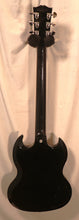 Load image into Gallery viewer, Gibson SG Standard Ebony Chrome Hardware Left-Handed used 2022 SGS00LEBCH1
