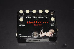 Metal Pedals Hardcore XXX Distortion guitar effect pedal used