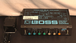 Boss Micro Rack Series RCL-10 Compressor Limiter guitar effect used