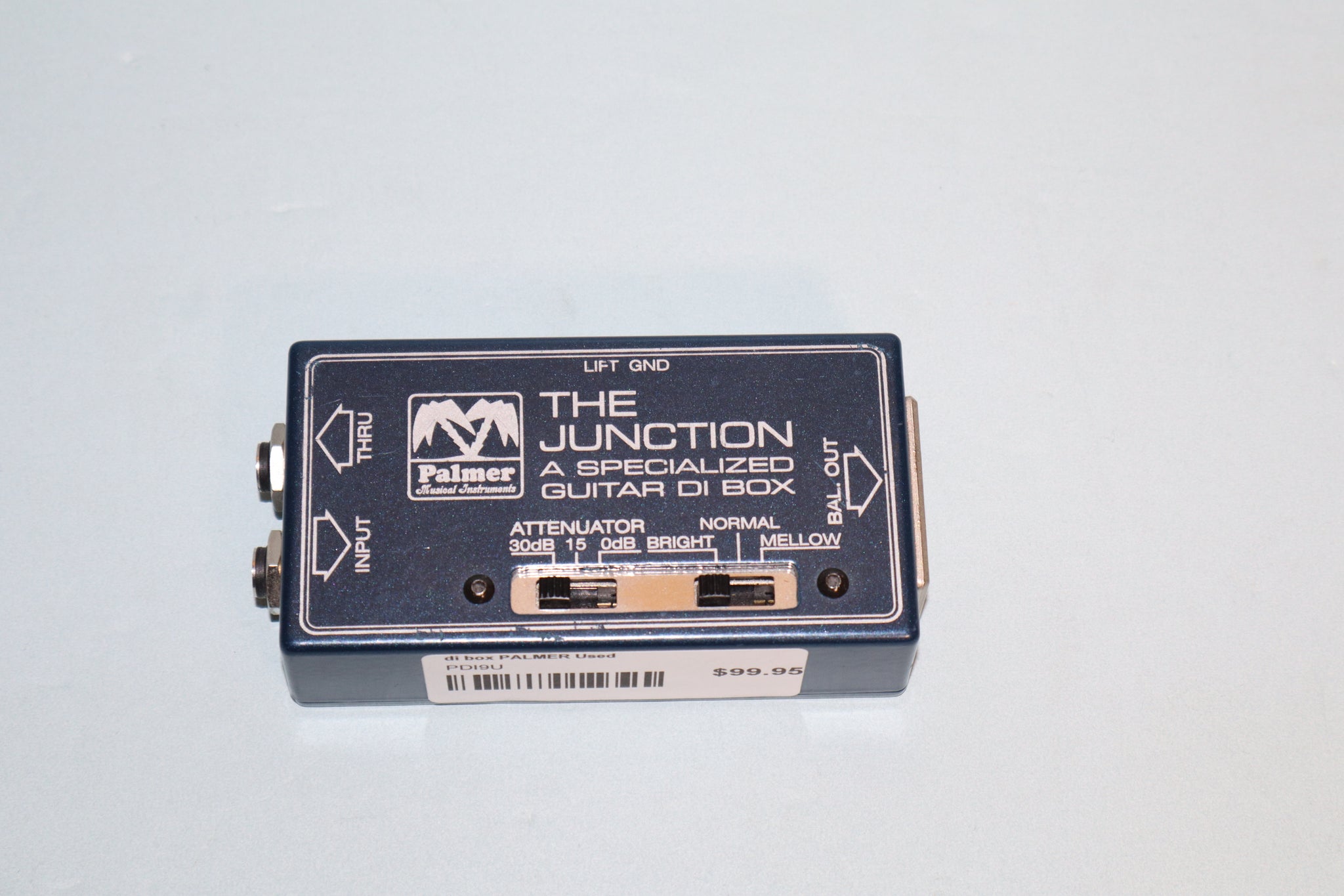 Palmer THE JUNCTION ギターDIボックス Palmer PDI-09 The Junction – Pocket-sized speaker simulator