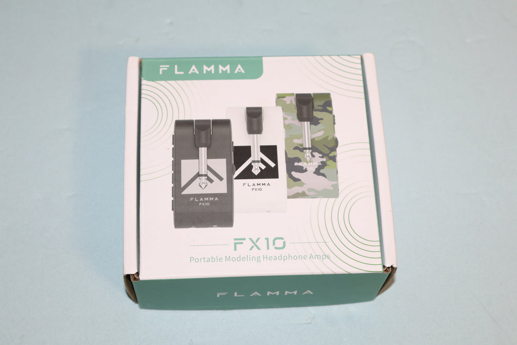Flamma FX10 White Portable Modeling Headphone Amp used