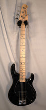Load image into Gallery viewer, Sterling by MusicMan SUB Series StingRay5 Black 5-string electric bass used
