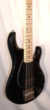Load image into Gallery viewer, Sterling by MusicMan SUB Series StingRay5 Black 5-string electric bass used
