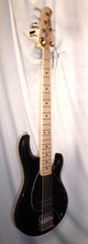 Load image into Gallery viewer, Sterling by MusicMan SUB Series StingRay5 Black 5-string electric bass used
