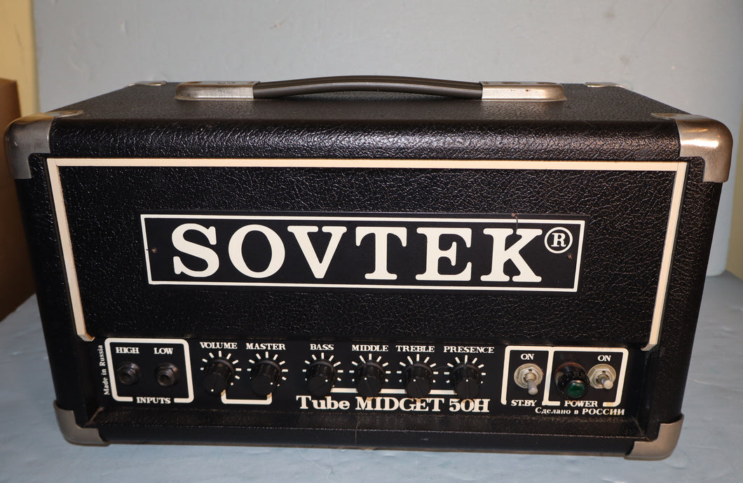 Sovtek Tube Midget 50H 50-watt Tube Amp Head used