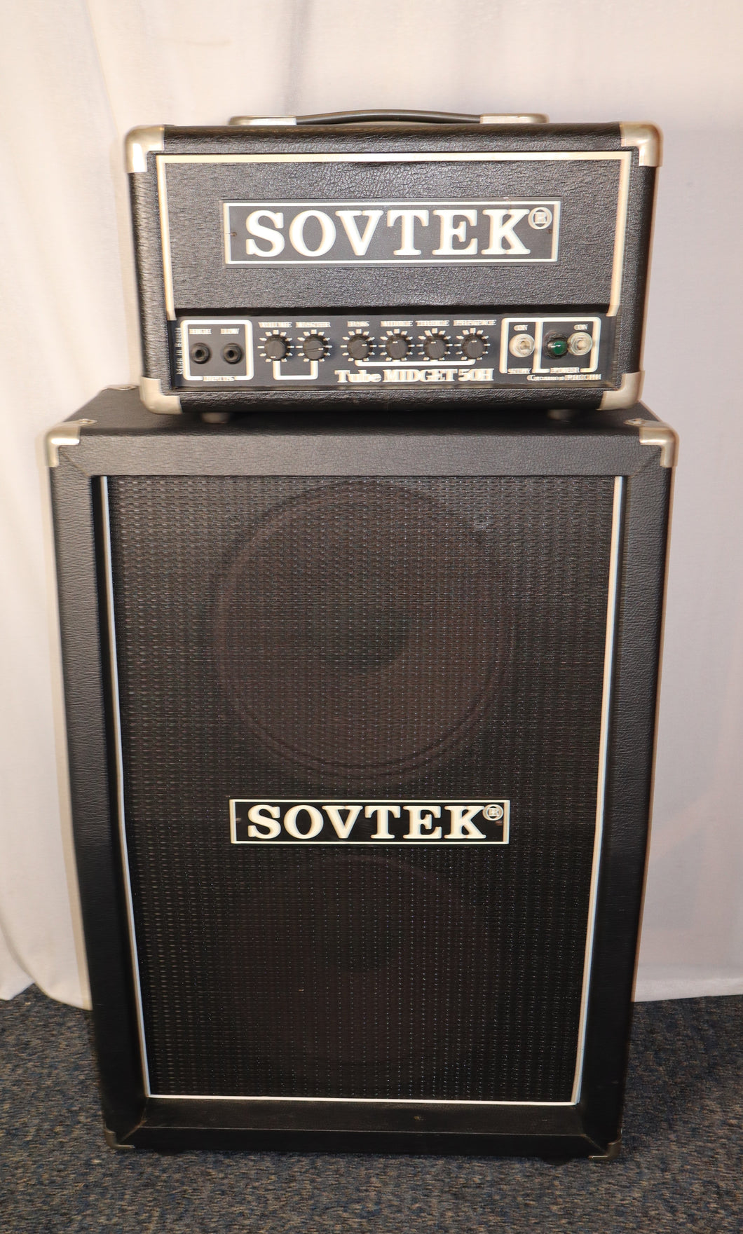 Sovtek Tube Midget 50H 50-watt Tube Amp Head with 2x12