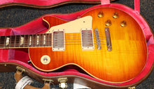 Load image into Gallery viewer, Gibson Custom Murphy Lab 1958 Les Paul Standard Reissue Ultra Light Aged Electric Guitar Washed Cherry Sunburst 2021
