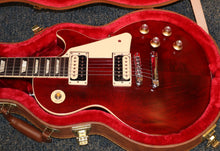 Load image into Gallery viewer, Gibson Traditional Pro V Les Paul Satin Wine Red with case 2019-2020
