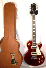Load image into Gallery viewer, Gibson Traditional Pro V Les Paul Satin Wine Red with case 2019-2020
