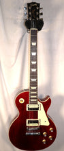 Load image into Gallery viewer, Gibson Traditional Pro V Les Paul Satin Wine Red with case 2019-2020
