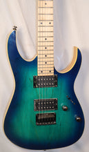 Load image into Gallery viewer, Ibanez RG421AHM Maple Fingerboard Blue Moon Burst electric guitar used
