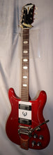 Load image into Gallery viewer, Epiphone Crestwood Custom Tremotone Cherry electric guitar used
