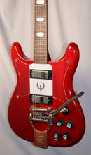 Load image into Gallery viewer, Epiphone Crestwood Custom Tremotone Cherry electric guitar used
