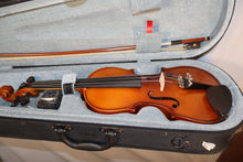Load image into Gallery viewer, JZ Music VBSA 1/2 Violin Outfit Half Size Violin with case, bow, rosin NEW
