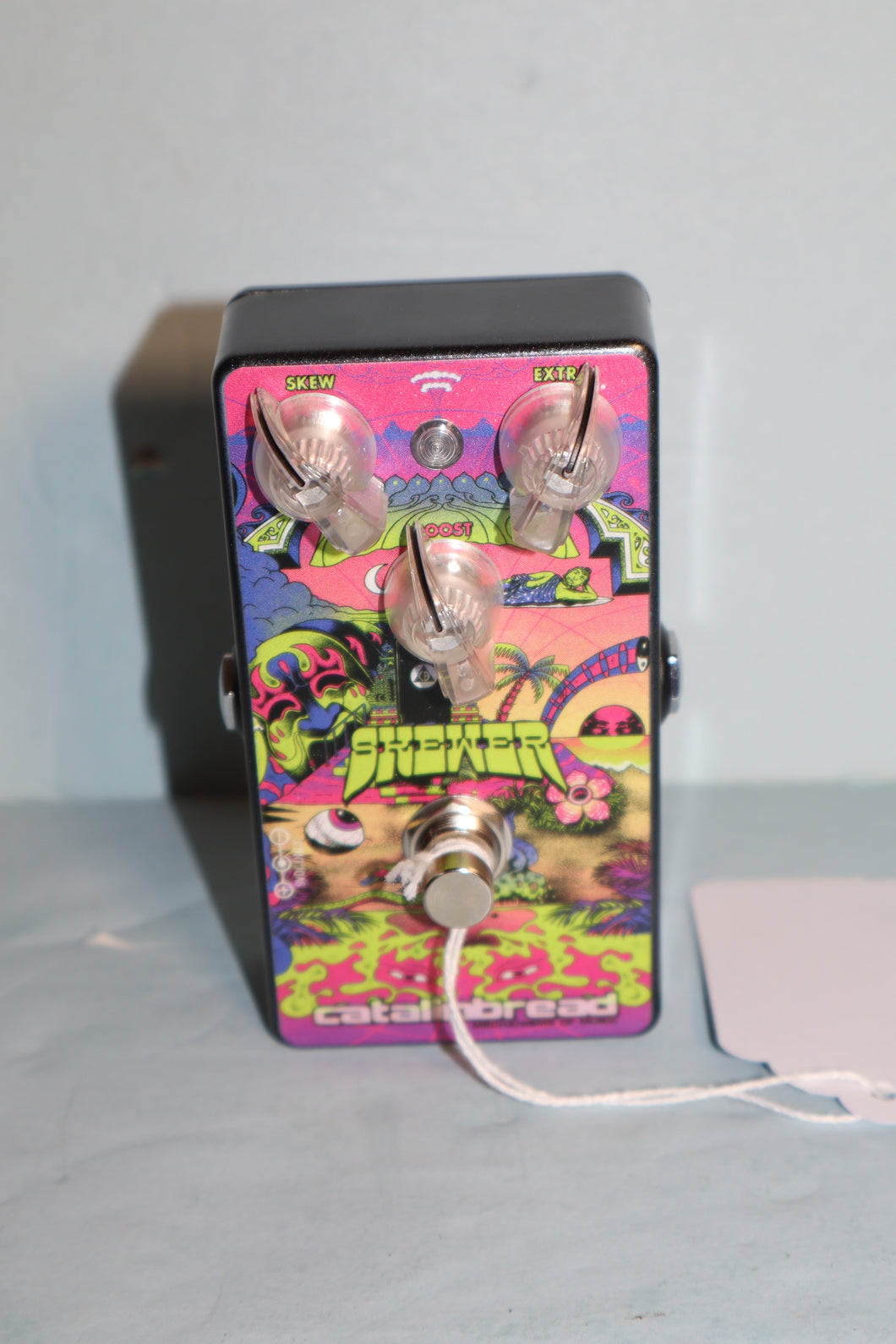 Catalinbread Skewer Treble Boost guitar effect pedal used