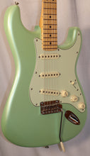 Load image into Gallery viewer, Fender Limited Edition Player Stratocaster Sea Foam Pearl Maple Neck 2019
