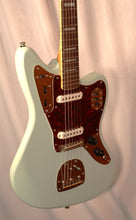 Load image into Gallery viewer, Squier Classic Vibe 70s Jaguar Surf Green electric guitar used
