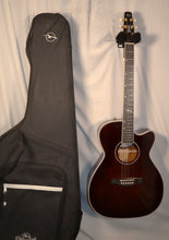 Load image into Gallery viewer, Seagull Artist Mosaic Concert Hall CW Bourbon Burst GT Anthem EQ
