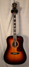 Load image into Gallery viewer, Guild USA D-55E ATB Antique Burst Gloss Nitro Lacquer Finish Dreadnought Acoustic Electric with case + candy 2024
