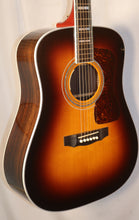 Load image into Gallery viewer, Guild USA D-55E ATB Antique Burst Gloss Nitro Lacquer Finish Dreadnought Acoustic Electric with case + candy 2024

