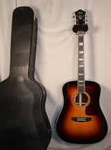 Load image into Gallery viewer, Guild USA D-55E ATB Antique Burst Gloss Nitro Lacquer Finish Dreadnought Acoustic Electric with case + candy 2024

