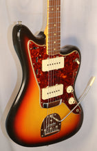 Load image into Gallery viewer, Fender Jazzmaster Sunburst vintage 1966 with reissue Fender case Setup for optimal playability
