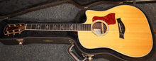Load image into Gallery viewer, Taylor 810ce Natural Dreadnought Cutaway Acoustic Electric ES1 Expression System with case 2005
