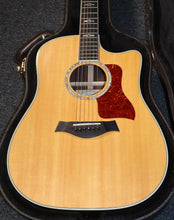 Load image into Gallery viewer, Taylor 810ce Natural Dreadnought Cutaway Acoustic Electric ES1 Expression System with case 2005
