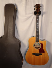 Load image into Gallery viewer, Taylor 810ce Natural Dreadnought Cutaway Acoustic Electric ES1 Expression System with case 2005
