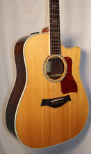 Load image into Gallery viewer, Taylor 810ce Natural Dreadnought Cutaway Acoustic Electric ES1 Expression System with case 2005
