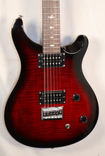 Load image into Gallery viewer, PRS Paul Reed Smith SE 277 Baritone Fire Red Burst electric guitar with gig bag used
