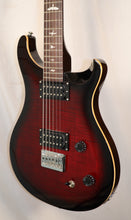 Load image into Gallery viewer, PRS Paul Reed Smith SE 277 Baritone Fire Red Burst electric guitar with gig bag used
