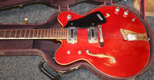 Load image into Gallery viewer, Gretsch Streamliner 7566 Cherry Red Hollow Body Electric Guitar with case vintage 1970s
