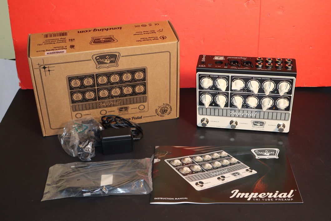 Tone King Imperial High Voltage Tube Preamp Pedal used