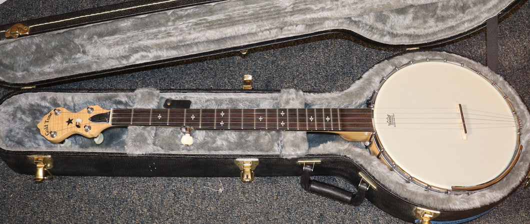Gold Tone Maple Mountain Openback 5-string Banjo with case used