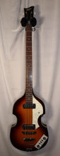 Load image into Gallery viewer, Hofner HI-Series B-Bass Ignition Beatle Violin Bass Sunburst with case used

