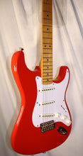 Load image into Gallery viewer, Squier by Fender 50s Classic Vibe Stratocaster Fiesta Red electric guitar used
