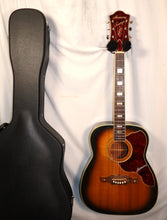 Load image into Gallery viewer, Harmony H1265 Sovereign Deluxe Sunburst Acoustic Guitar vintage 1960s Setup for optimal playability
