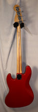 Load image into Gallery viewer, Fender Fretless Jazz Bass Red 4-string electric bass with gig bag used Made in Mexico
