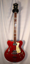 Load image into Gallery viewer, Hofner Contemporary Verythin Bass, Transparent Red HCT-500/7-TR
