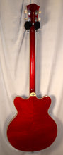 Load image into Gallery viewer, Hofner Contemporary Verythin Bass, Transparent Red HCT-500/7-TR
