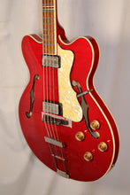 Load image into Gallery viewer, Hofner Contemporary Verythin Bass, Transparent Red HCT-500/7-TR
