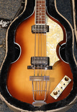 Load image into Gallery viewer, Hofner H500/1-64-0 1964 Reissue Violin Bass Sunburst with case COA candy NEW Made in Germany
