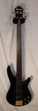 Load image into Gallery viewer, Ibanez Musician MC2940-BK Black Neck Through Fretless Bass Made in Japan 1986-87 vintage with case
