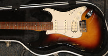 Load image into Gallery viewer, Fender 50th Anniversary American Deluxe HSS Stratocaster Sunburst with case LSR Roller Nut - Locking Machines - S1 Switching 2004
